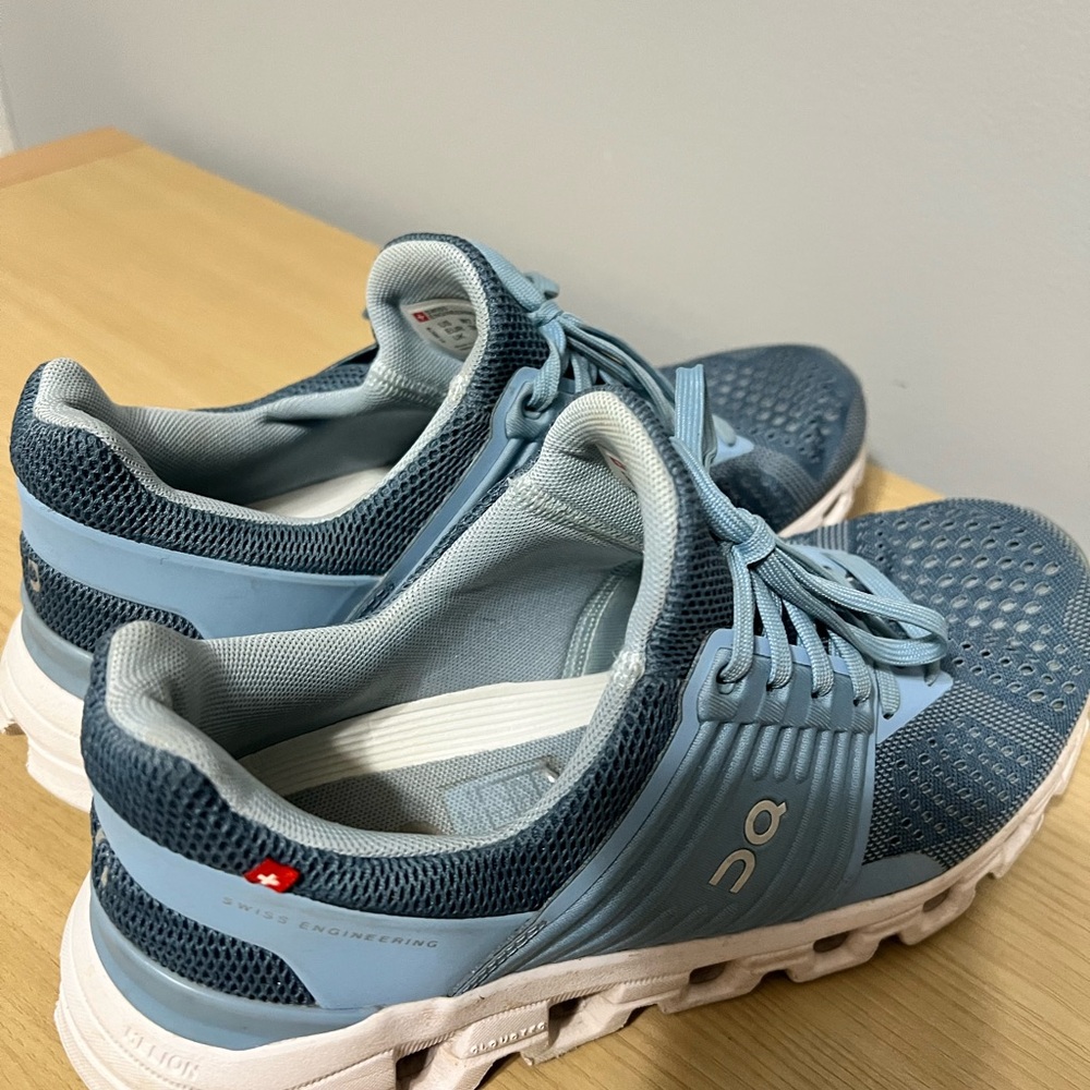 On Cloud Slate Blue Sneakers Women 7.5 Cloudswift 4 - Picture 3 of 15